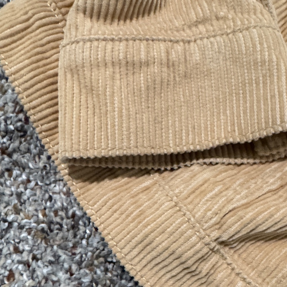 Hollister Tan Corduroy Crop Jacket —FAST SHIP - Picture 7 of 7